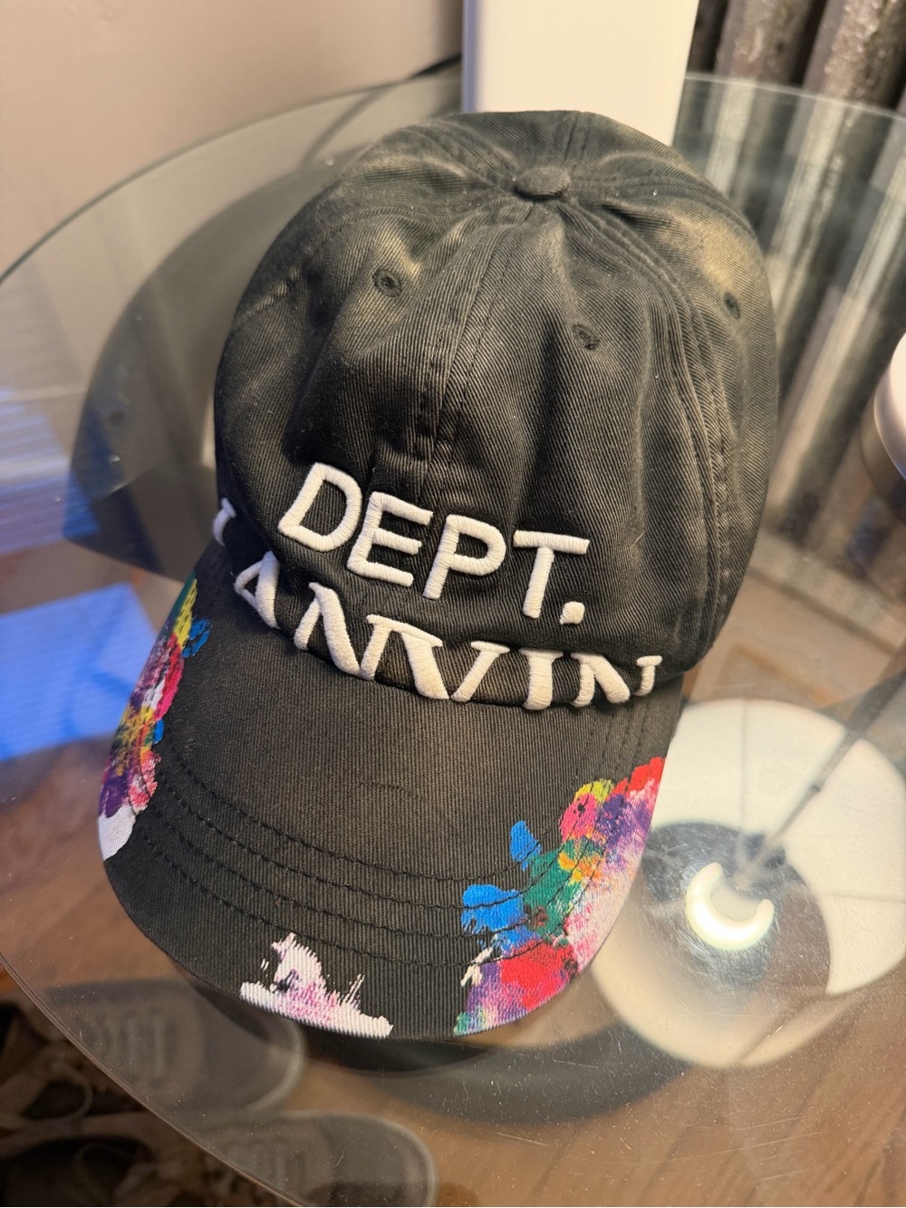Gallery Dept x LANVIN Paint Splatter Cap